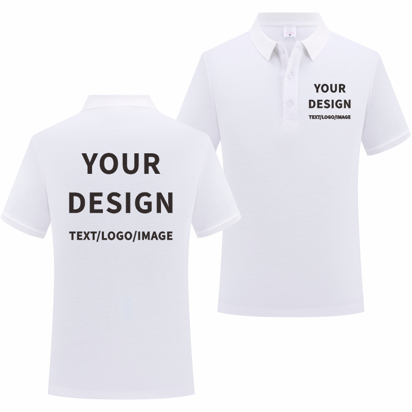Polo Shirt Pique - 여름 비즈니스 폴로 사용자 정의 로고