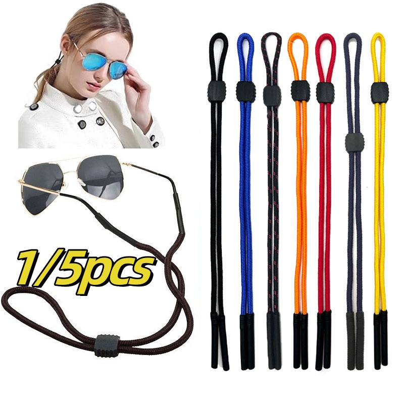 Sunglass Retainer Cord - 1/5PCS 스포츠 안경 스트랩 선글라스 홀더