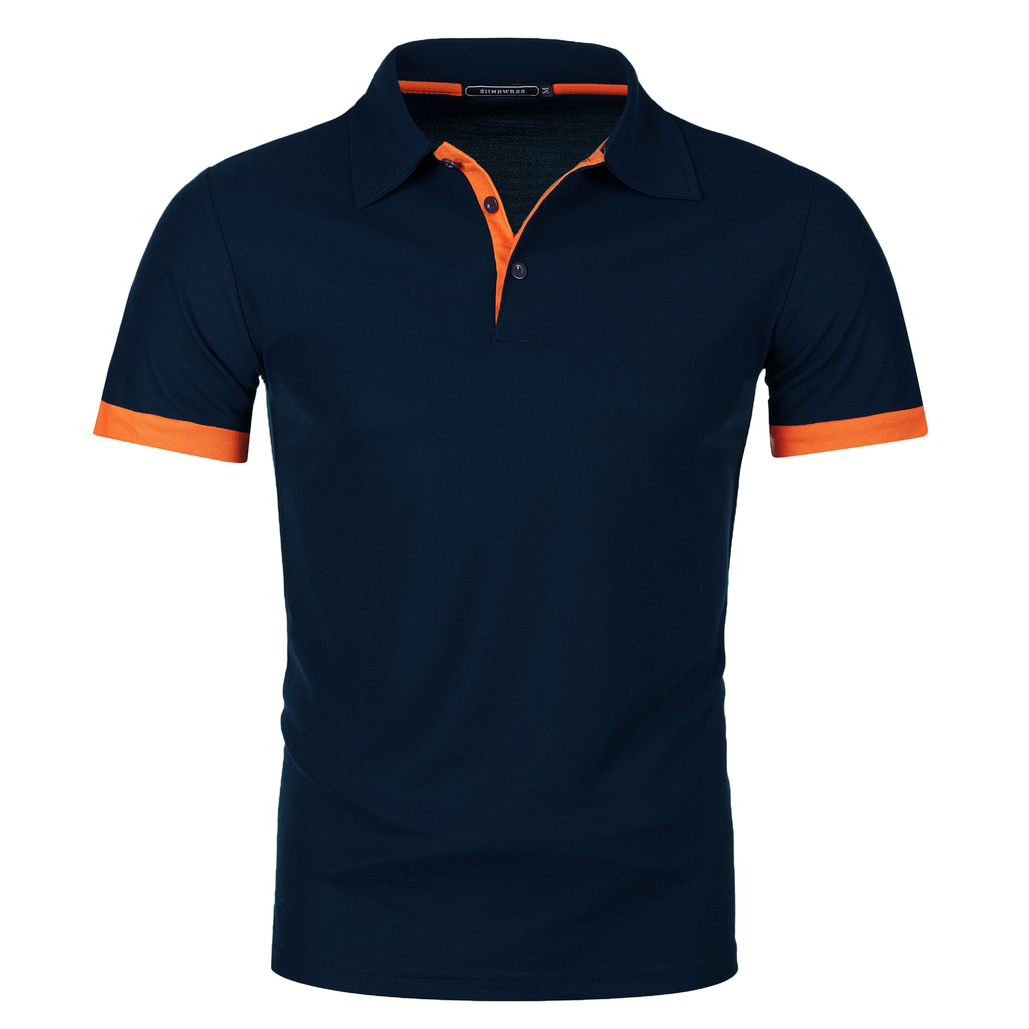 남성용 라펠 반소매와 남성용 반소매 배색 패션 - Polo Shirt Pique 리뷰 및 가격