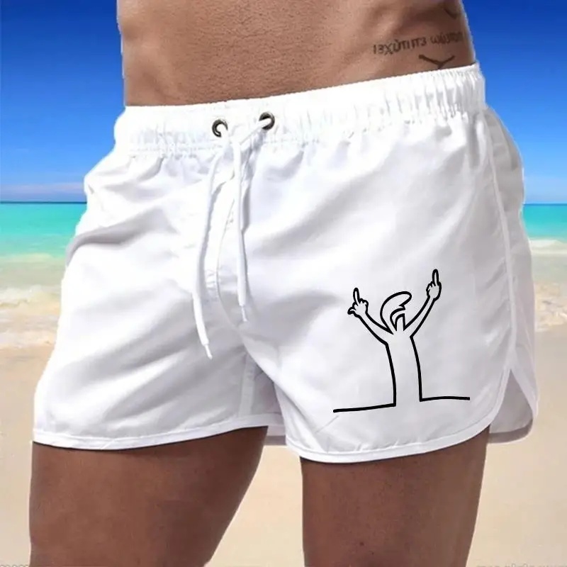 남성용 비치 반바지 프린트 캐주얼 서핑 수영복 야외 조 - Trunks Board Surf 리뷰 및 가격