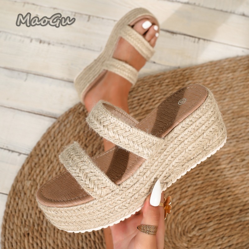 2026 봄 여름 여성용 에스파드리유 플랫폼 슬라이드  - Espadrille Slip On 리뷰 및 가격