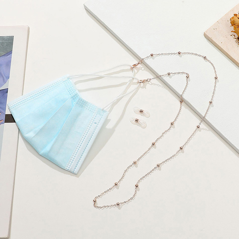 패션 메탈 다기능 안경 비즈 안경 체인 소녀 여름 비즈 - Sunglass Retainer Cord 리뷰 및 가격