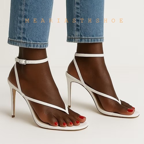 베이지 블랙 크로스 스트랩 플립플랍 글래디에이터 샌들  - Casual Sandal Leather 리뷰 및 가격
