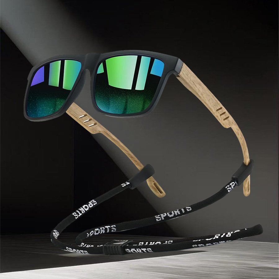 패션 스퀘어 선글라스 체인 디테일 남녀 운전 낚시용 컬 - Sunglass Retainer Cord 리뷰 및 가격